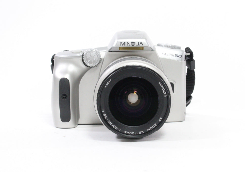 Minolta Maxxum 50 35mm Camera with 28-100mm f/3.5-5.6 Lens