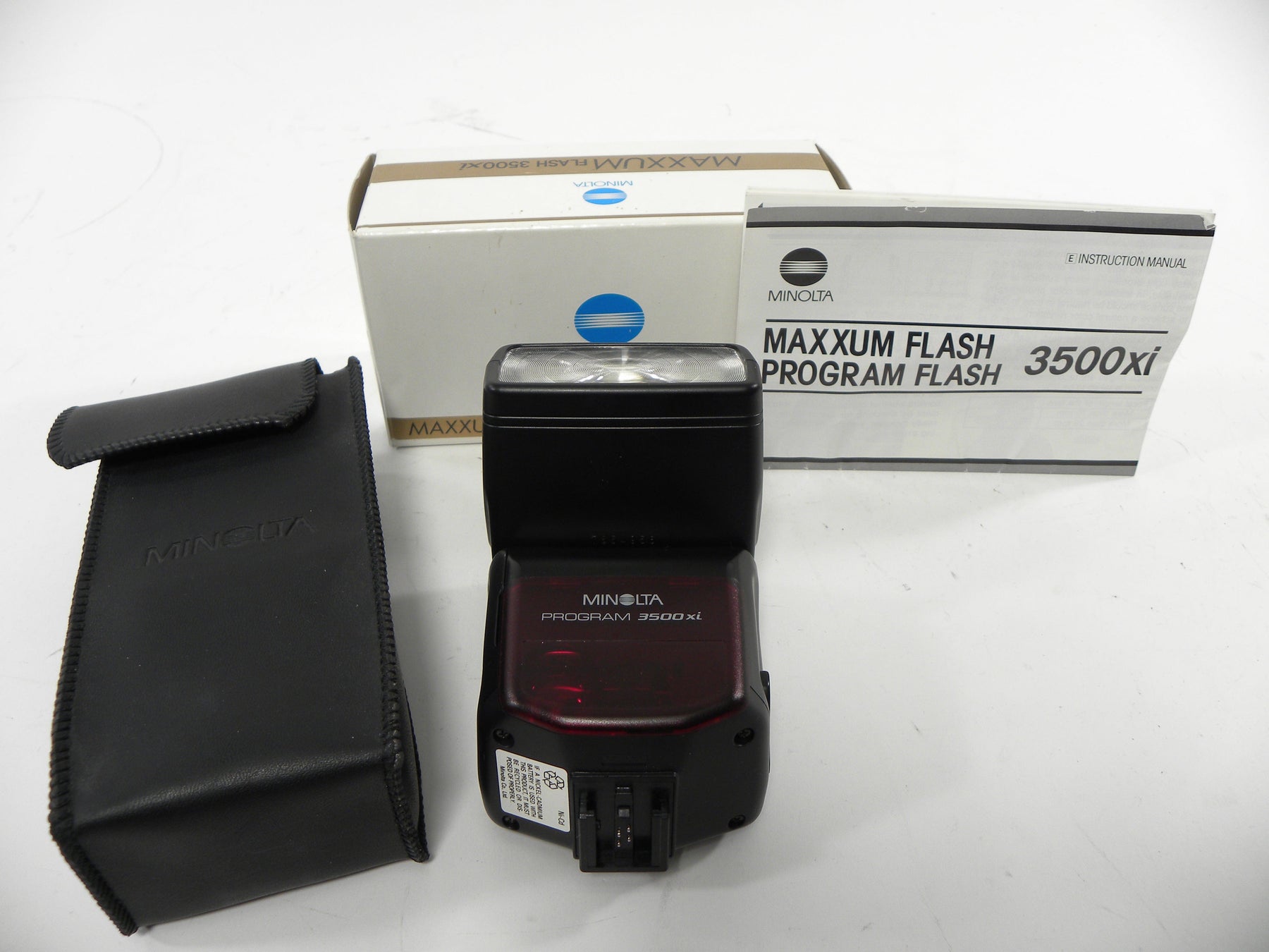 Minolta Maxxum Program 3500xi Shoe Mount Flash