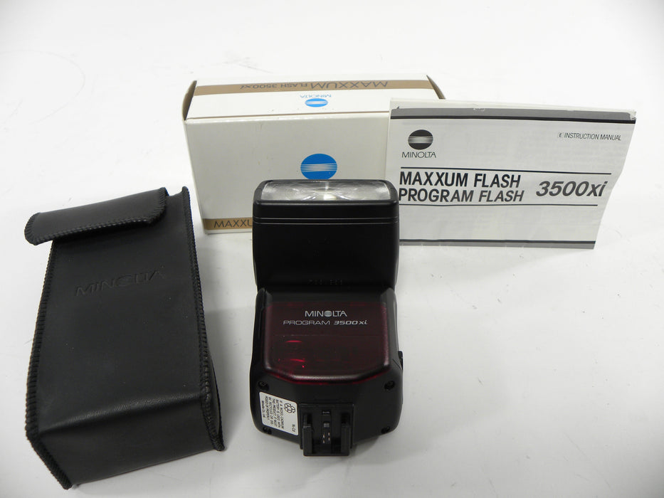 Minolta Maxxum Program 3500xi Shoe Mount Flash
