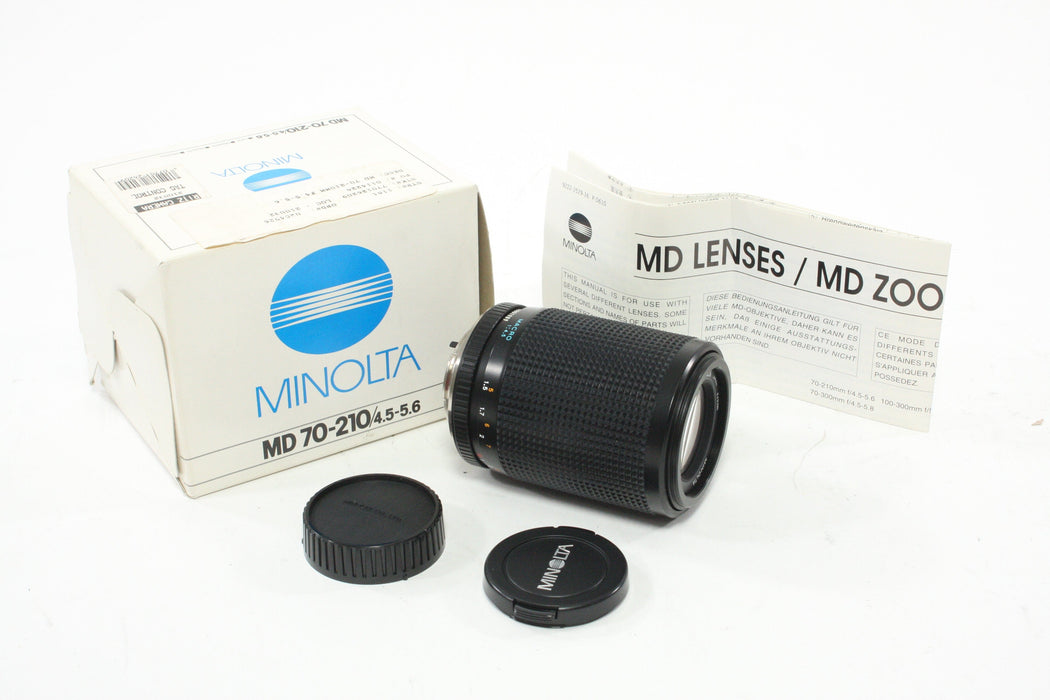 Minolta MD 70-210mm f/4.5-5.6 Lens for A Mount