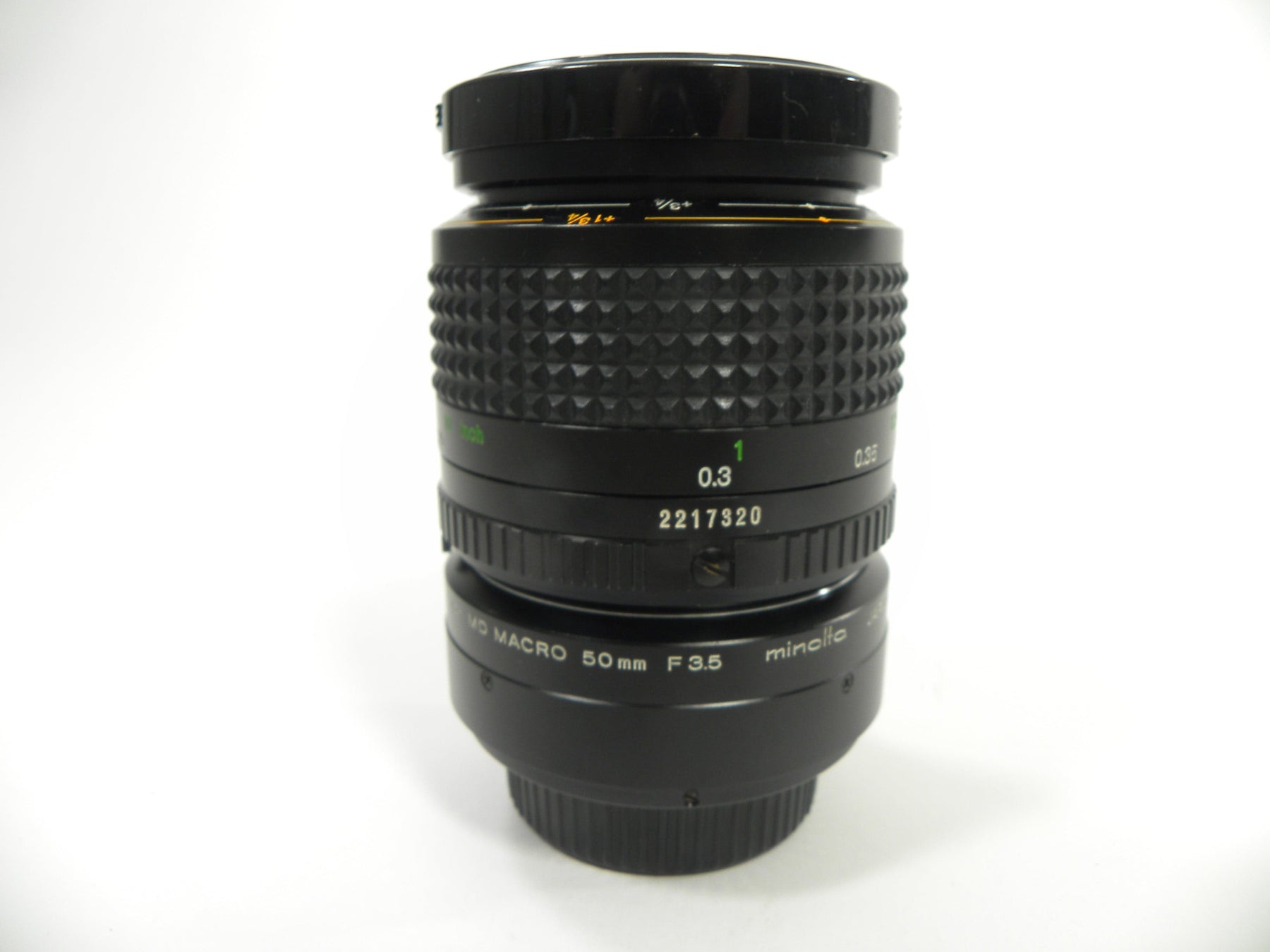 Minolta MD Macro Rokkor-X 50mm f3.5 w/Adapter