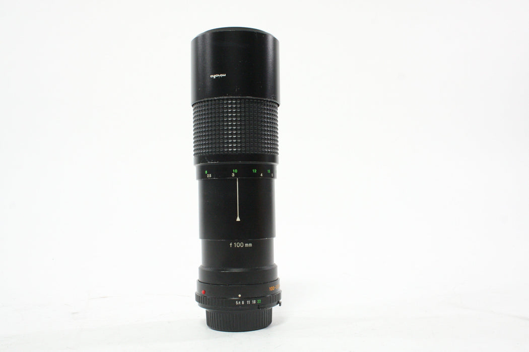 Minolta Rokkor-X 100-200mm f/5.6 Lens for Minolta MD Mount