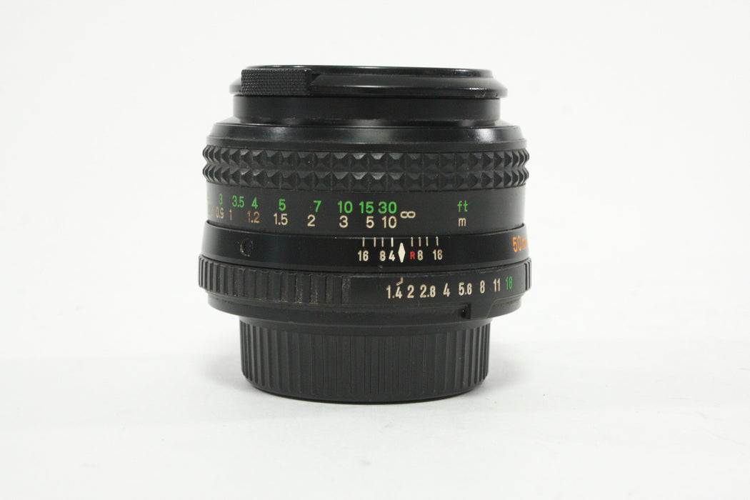 Minolta Rokkor-X 50mm f/1.4 Lens for Minolta MD Mount