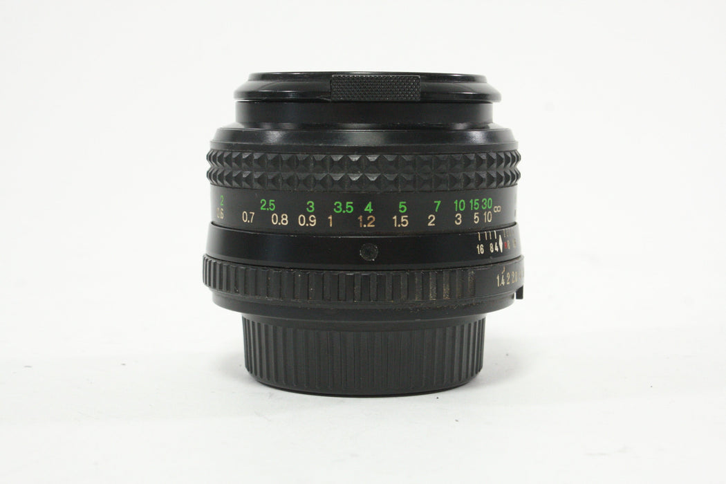 Minolta Rokkor-X 50mm f/1.4 Lens for Minolta MD Mount