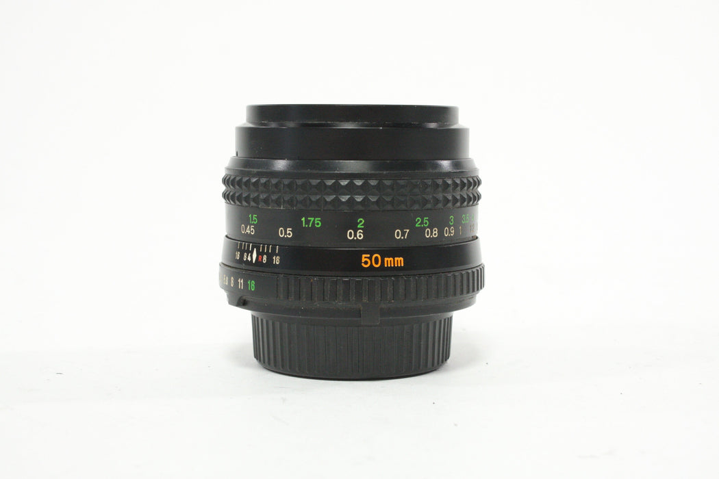 Minolta Rokkor-X 50mm f/1.4 Lens for Minolta MD Mount