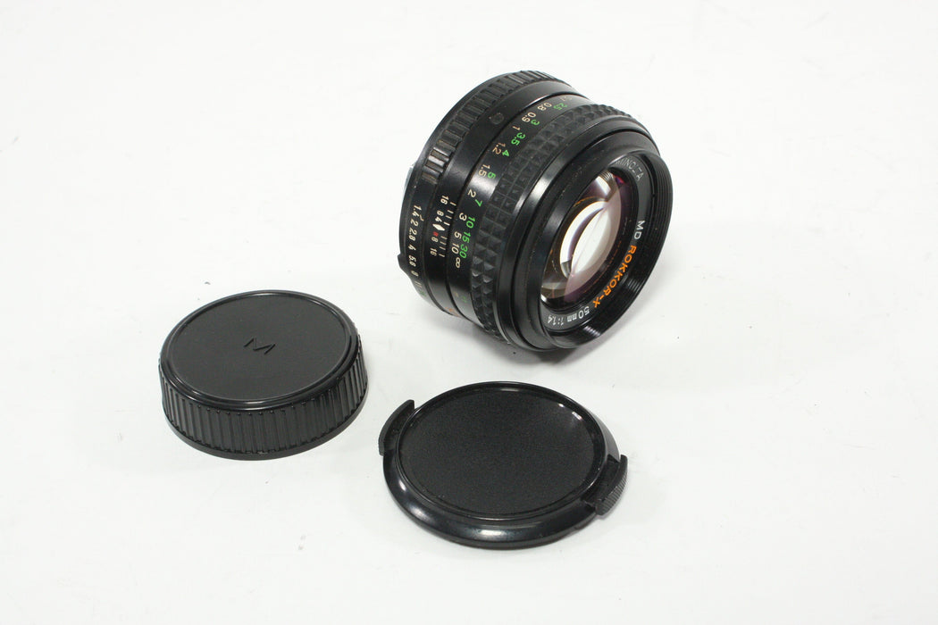 Minolta Rokkor-X 50mm f/1.4 Lens for Minolta MD Mount