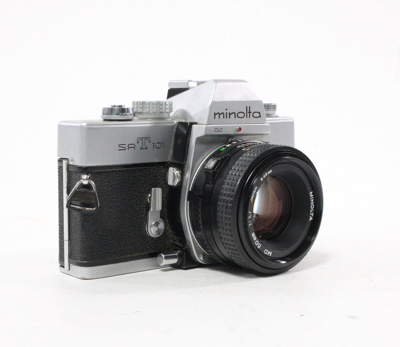 Minolta SRT 101 35mm SLR Camera with 50mm f/1.7 Lens