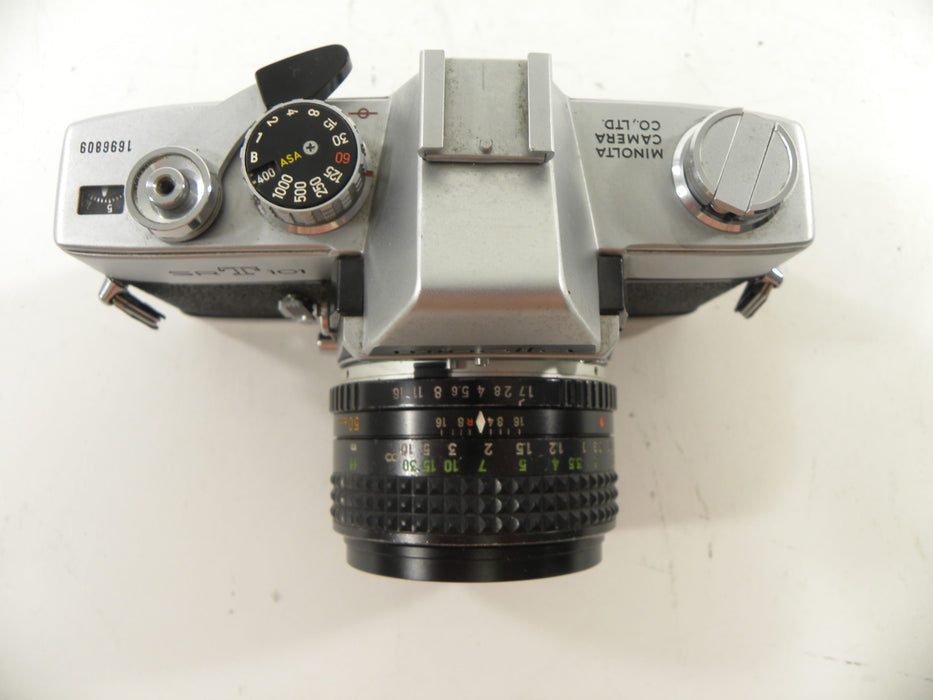 Minolta SRT 101 35mm SLR w/MC Rokkor-PF 50mm f1.7