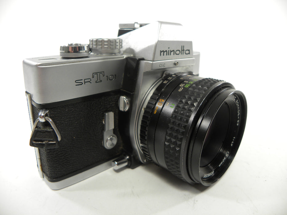 Minolta SRT 101 35mm SLR w/MC Rokkor-PF 50mm f1.7