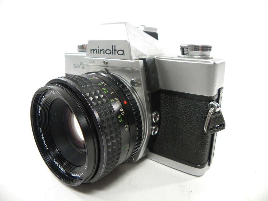 Minolta SRT 101 35mm SLR w/MC Rokkor-PF 50mm f1.7