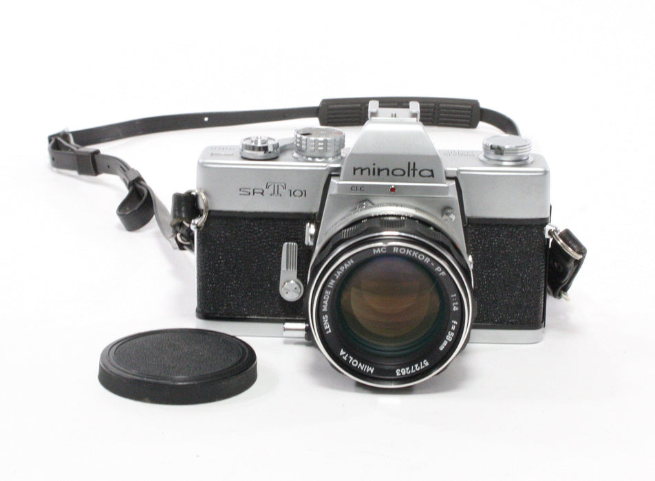 Minolta SRT 101 with 50mm f/1.4 lens