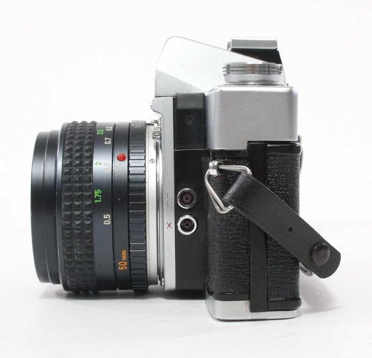 Minolta SRT 101 with 50mm f/1.4 Lens with Accessories