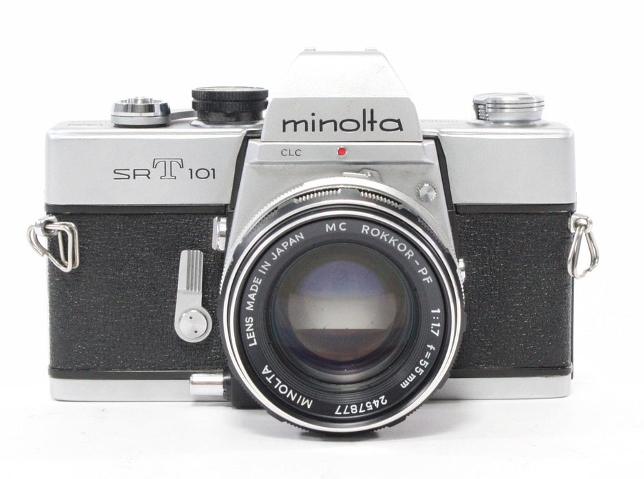 Minolta SRT 101 with 55mm f/1.7 lens
