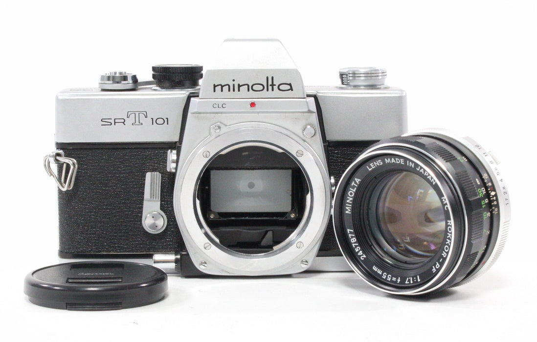 Minolta SRT 101 with 55mm f/1.7 lens