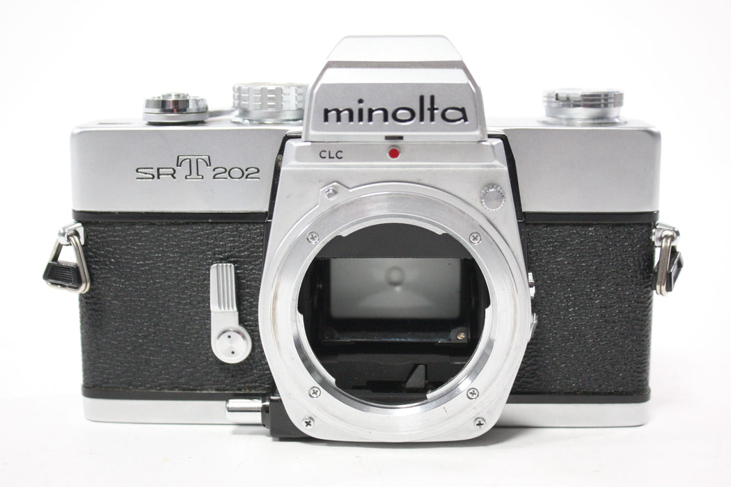 Minolta SRT 202 35mm SLR Camera with Minolta 50mm f/1.7 Lens for MD Mount