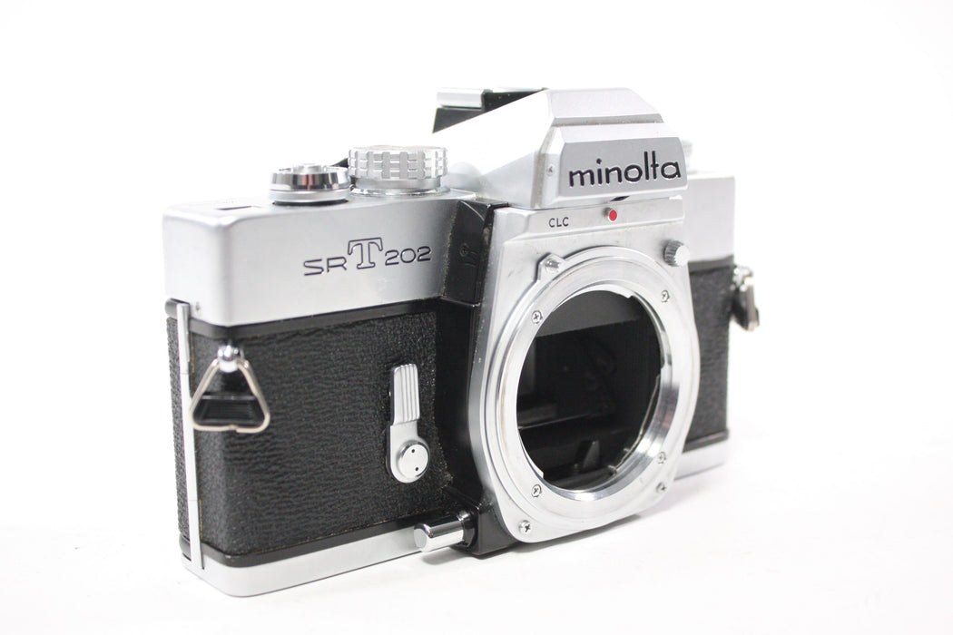 Minolta SRT 202 35mm SLR Camera with Minolta 50mm f/1.7 Lens for MD Mount