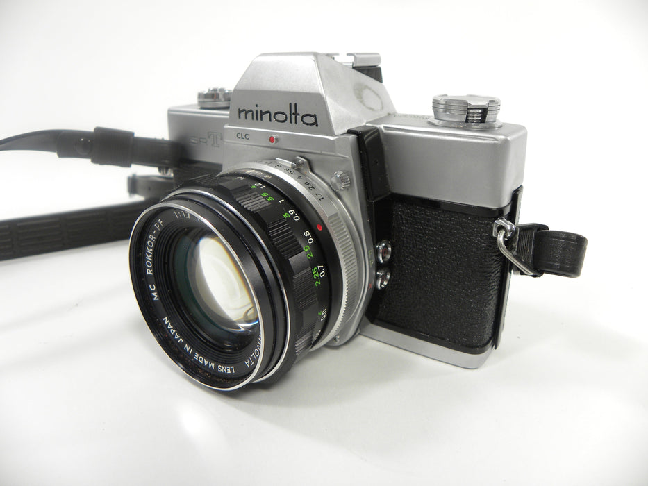 Minolta SRT101 35mm SLR w/MC Rokkor-PF 55mm f1.7