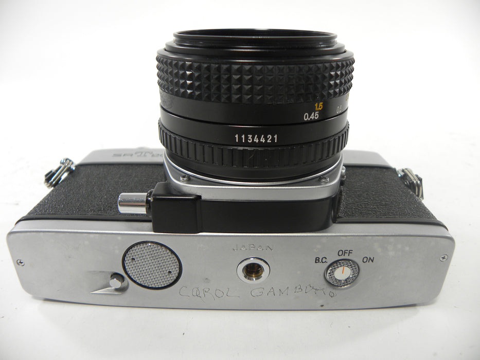 Minolta SRT200 35mm SLR w/MD 50mm f2