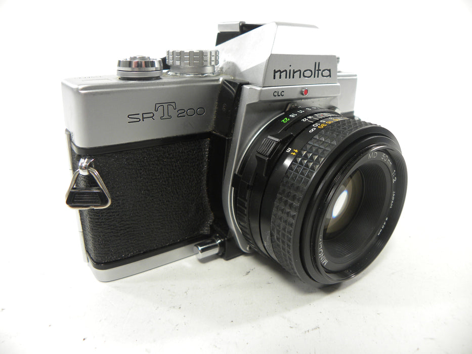 Minolta SRT200 35mm SLR w/MD 50mm f2