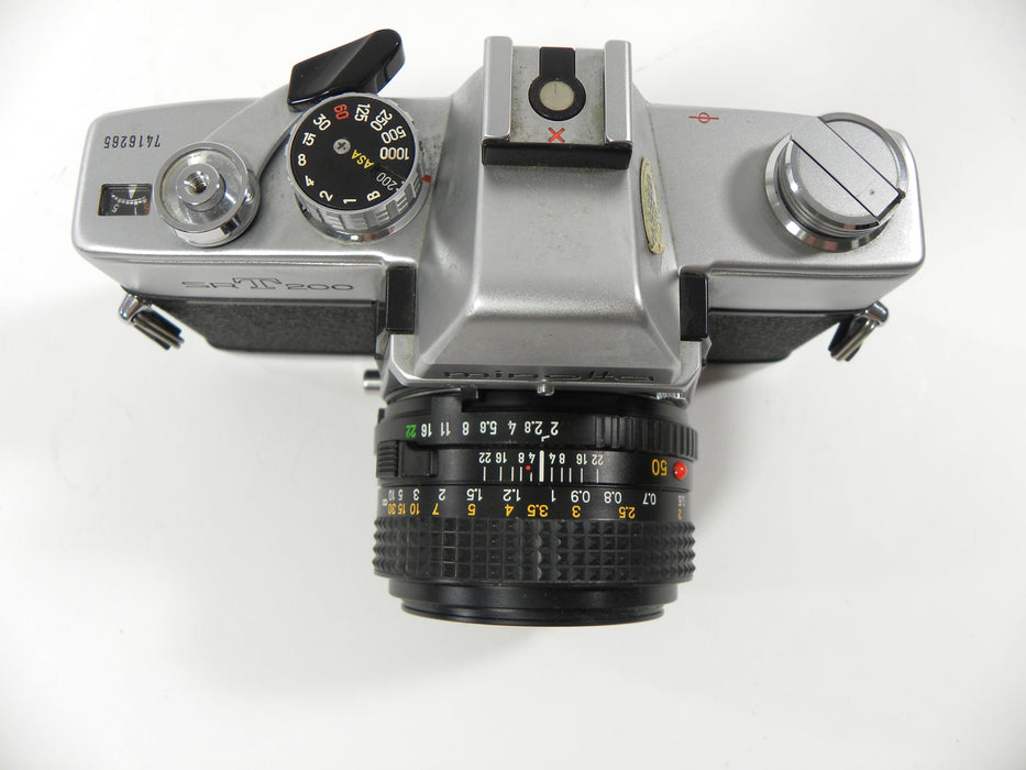 Minolta SRT200 CLC 35mm SLR w/MD 50mm f2