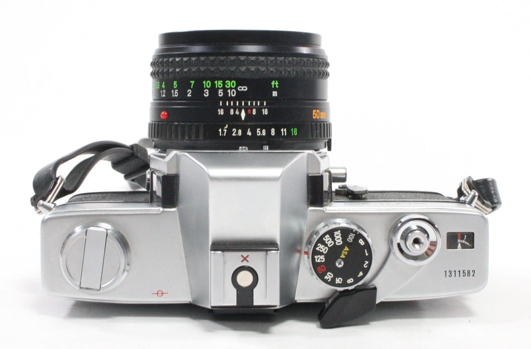Minolta SRT201 35mm SLR Camera with Rokkor-X 50mm f/1.7 Lens