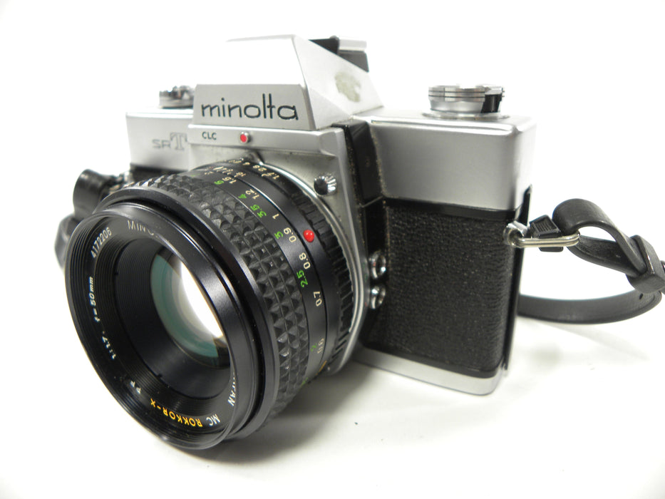Minolta SRT201 35mm SLR w/MC Rokkor-X PF 50mm f1.7
