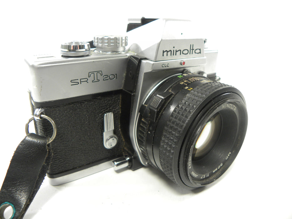 Minolta SRT201 35mm SLR w/MD 50mm f1.7