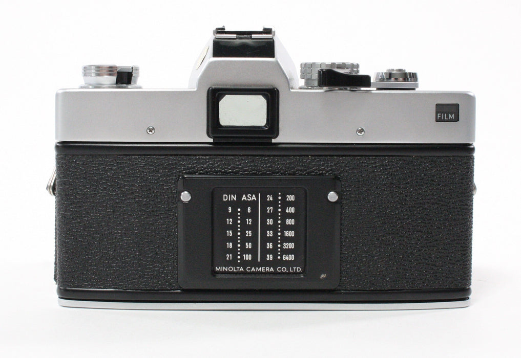 Minolta SRT202 SLR Camera w 50mm f/1.4 Rokkor-X Lens and Minolta ElectroFlash 280