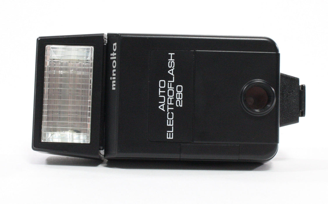 Minolta SRT202 SLR Camera w 50mm f/1.4 Rokkor-X Lens and Minolta ElectroFlash 280