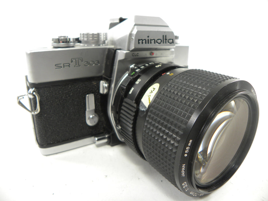 Minolta SRT303 35mm SLR w/MD Zoom 35-70mm f3.5