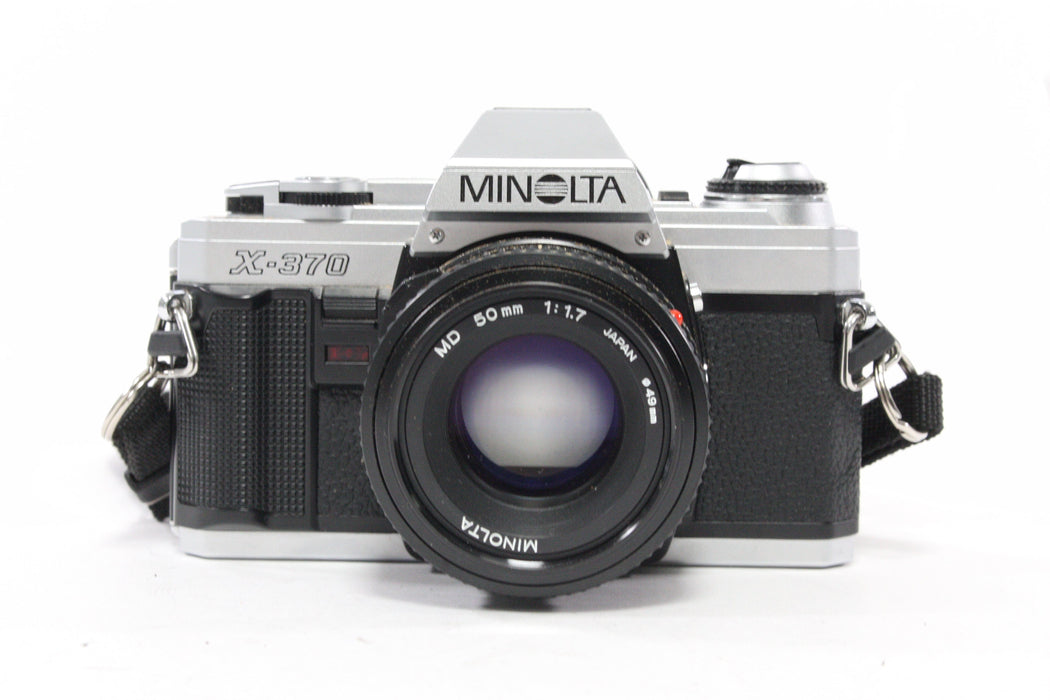 Minolta X-370 35mm SLR Camera with 50mm f/1.7 Lens