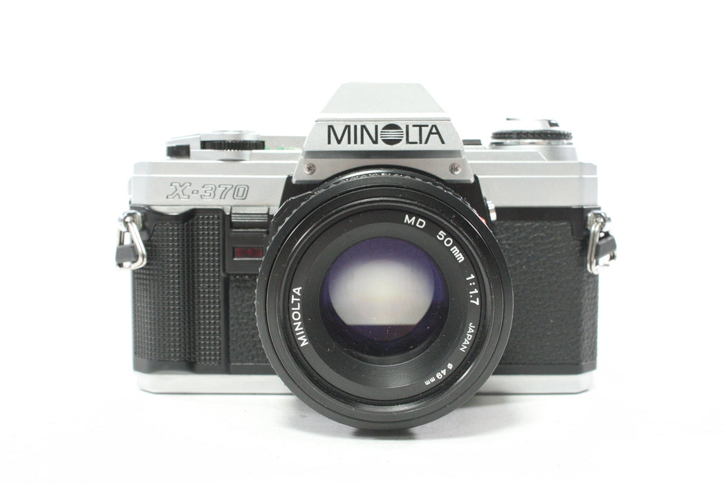 Minolta X-370 35mm SLR Camera with 50mm f/1.7 Lens