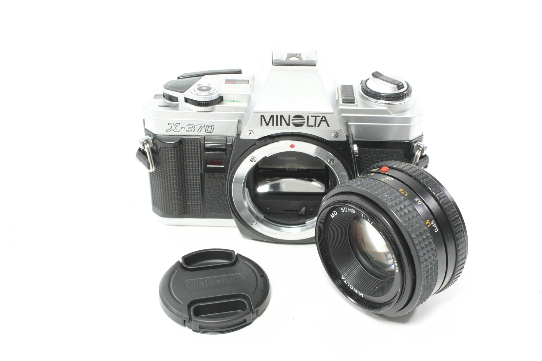 Minolta X-370 35mm SLR Camera with 50mm f/1.7 Lens