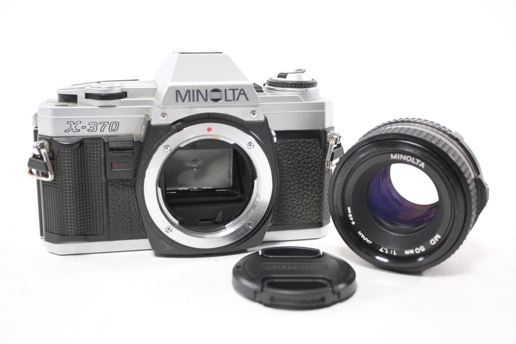 Minolta X-370 35mm SLR Camera with Minolta 50mm f/1.7 Lens for MD Mount