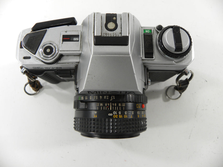 Minolta X-370 35mm SLR w/MD 50mm f1.7