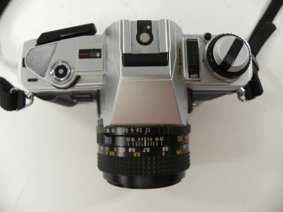 Minolta X-370 35mm SLR w/MD 50mm f1.7
