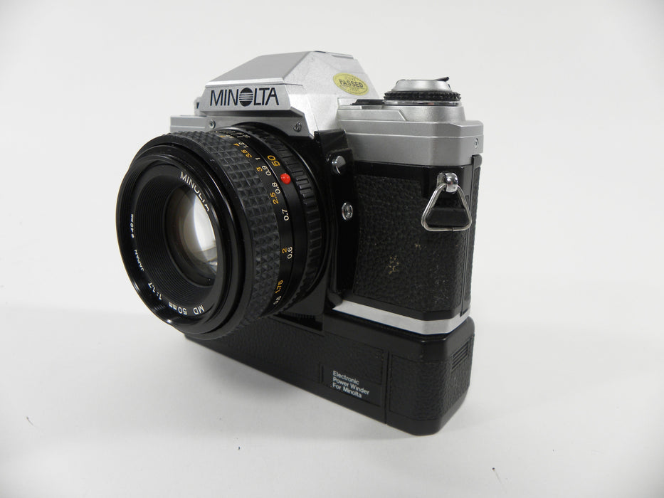 Minolta X-370 35mm SLR w/MD 50mm f1.7
