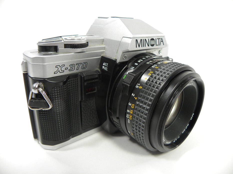Minolta X-370 35mm SLR w/MD 50mm f1.7