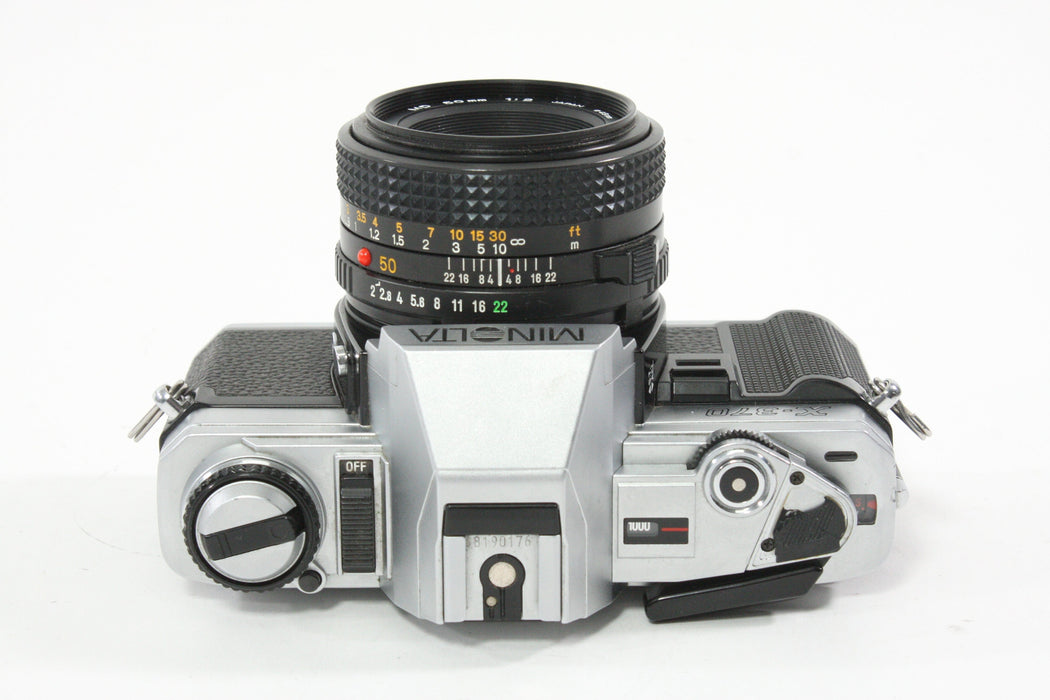 Minolta X-370 w/50mm F2 Lens