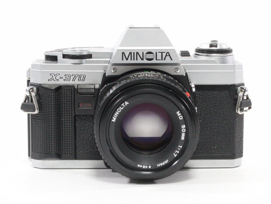 Minolta X-370 with 50mm f/1.7 lens