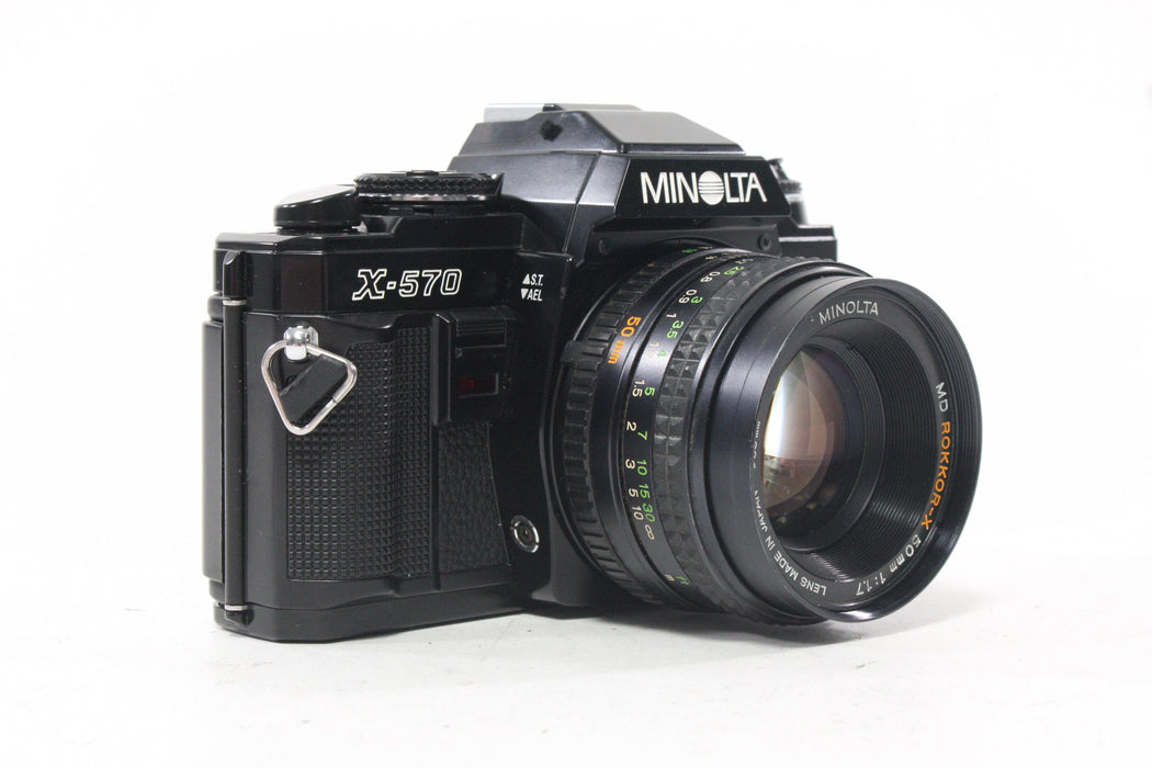 Minolta X-570 35mm SLR Camera with 50mm f/1.7 Lens