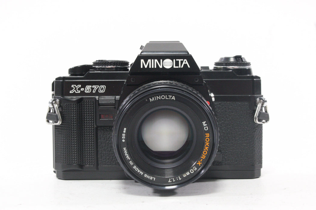 Minolta X-570 35mm SLR Camera with 50mm f/1.7 Lens