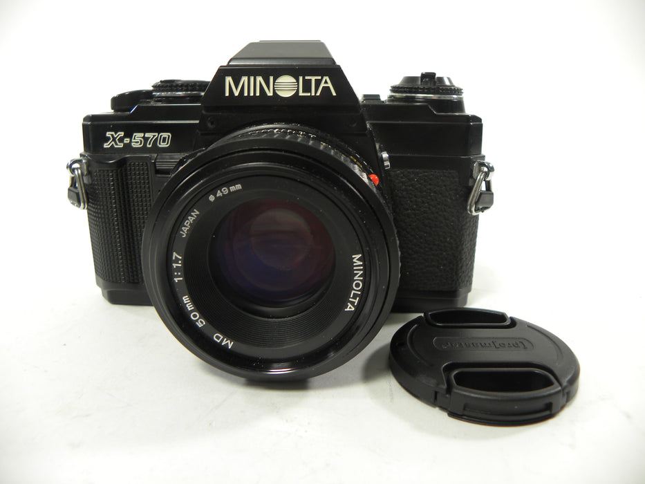 Minolta X-570 35mm SLR w/ MD 50mm f1.7