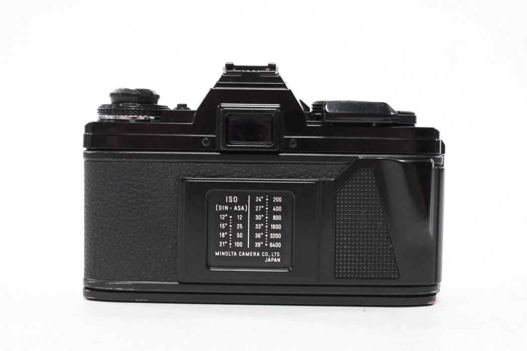 Minolta X-700 35mm SLR Camera with 45mm f/2 Rokkor-X Lens and Case