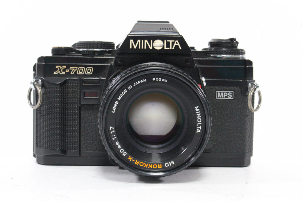 Minolta X-700 35mm SLR Camera with 50mm f/1.7 Lens