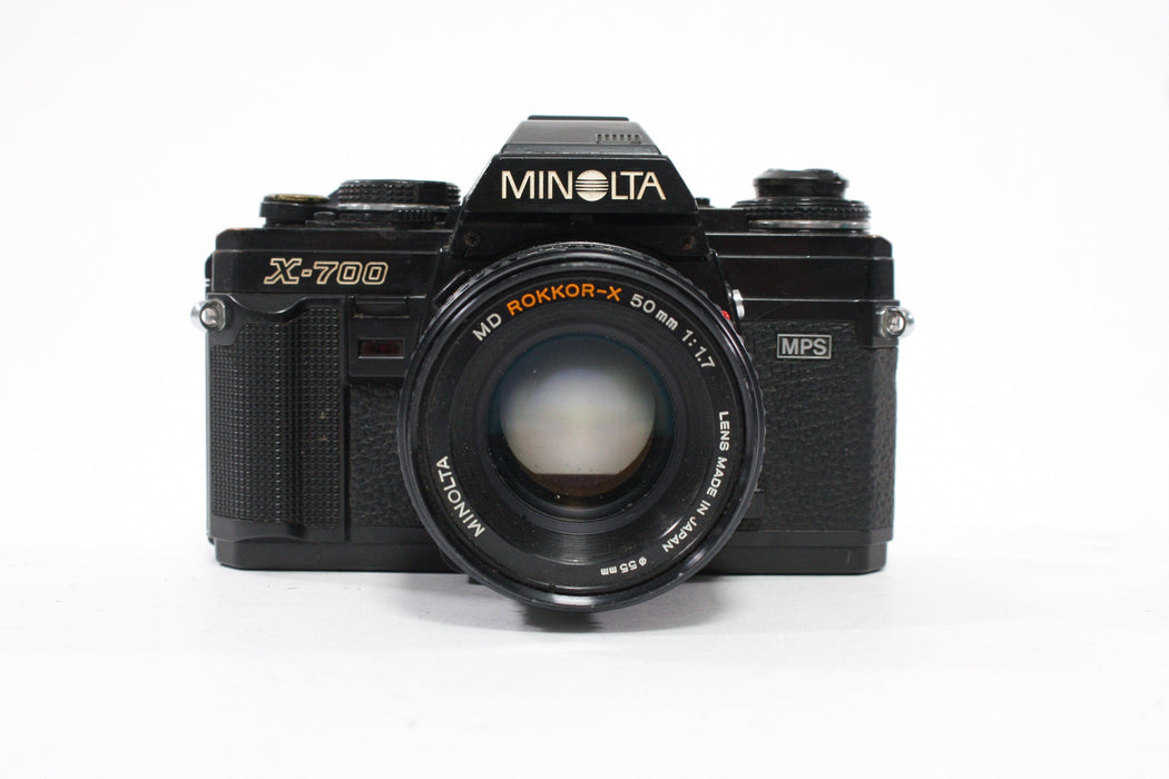 Minolta X-700 35mm SLR Camera with 50mm f/1.7 Lens