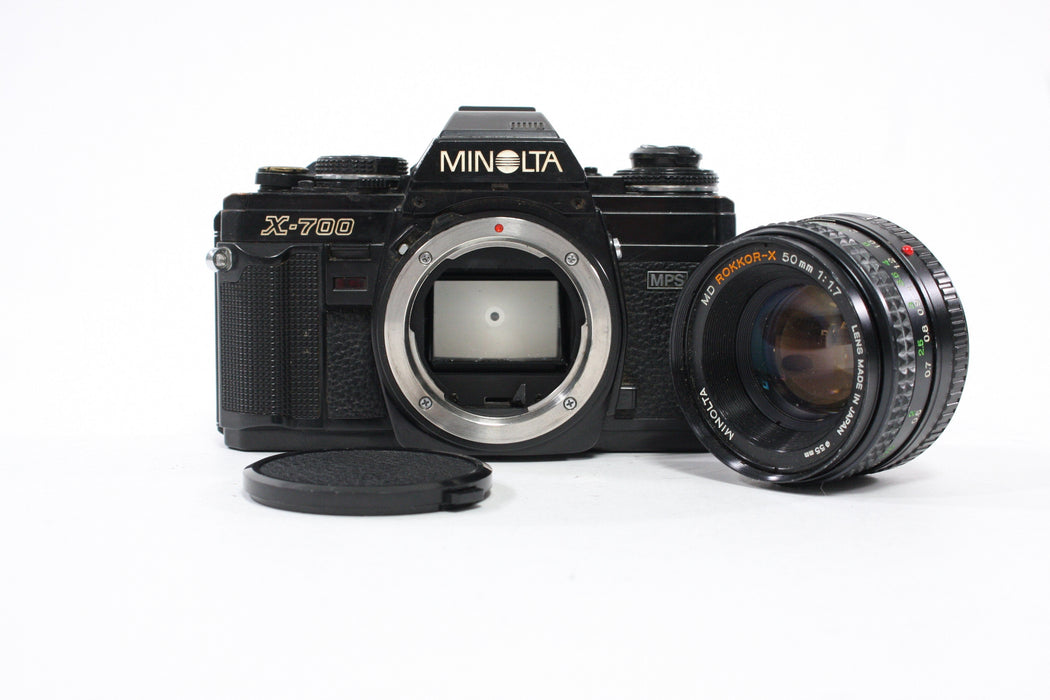 Minolta X-700 35mm SLR Camera with 50mm f/1.7 Lens