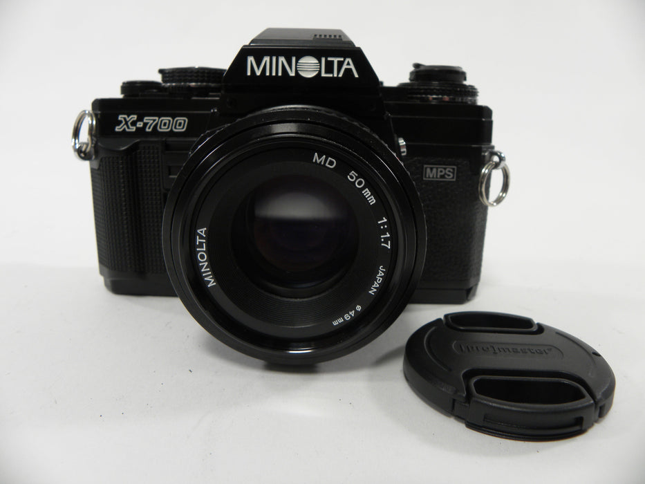 Minolta X-700 35mm SLR Camera with a MD 50mm f1.7