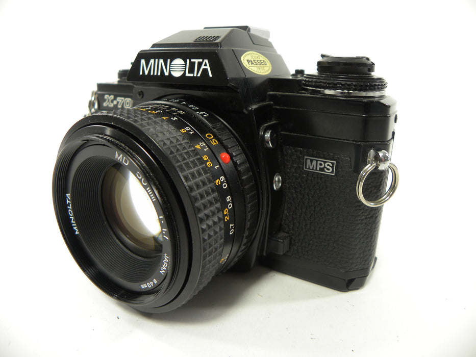 Minolta X-700 35mm SLR Camera with a MD 50mm f1.7