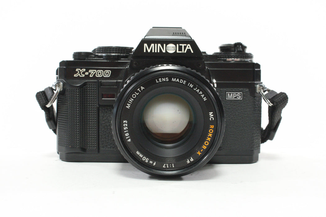 Minolta X-700 35mm SLR Camera with Rokkor-X 50mm f/1.7 PF Lens